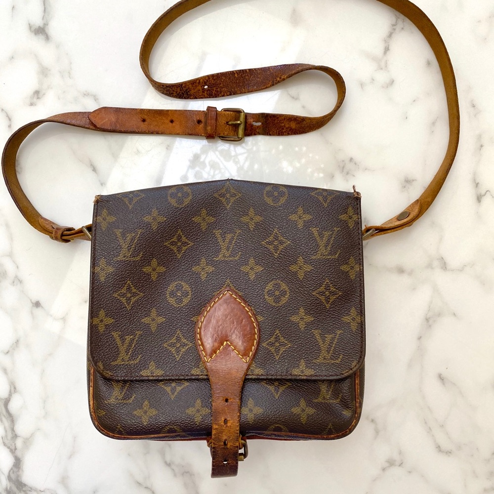 Louis Vuitton cartouchiere MM monogram crossbody
